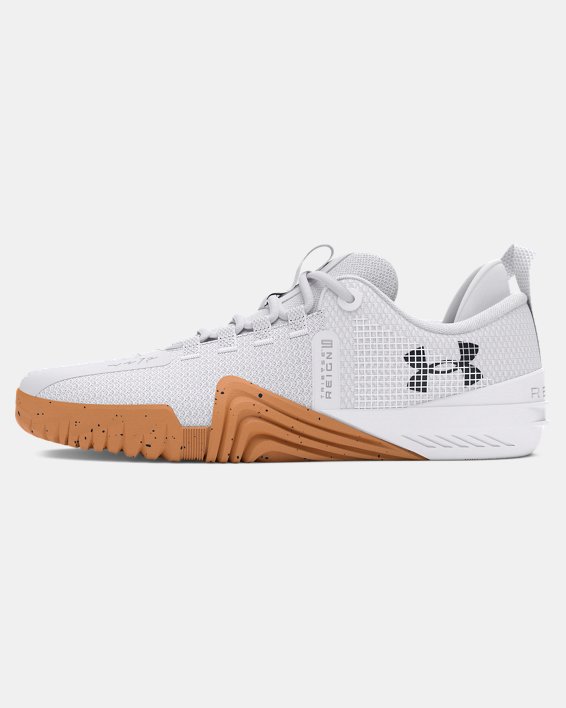 Men's UA TriBase™ Reign 6 Training Shoes in White image number 5